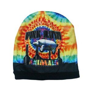 New Pink Floyd Animals Hat Tie Dye Adult Beanie Winter 1977 Album Dogs Pigs SOFT